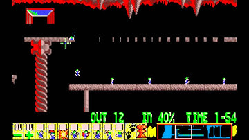 Lemmings [PC] - Level 13: We all fall down