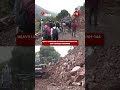 Poonch Landslide Chaos: Vehicles Stranded on NH-144 #breakingnews