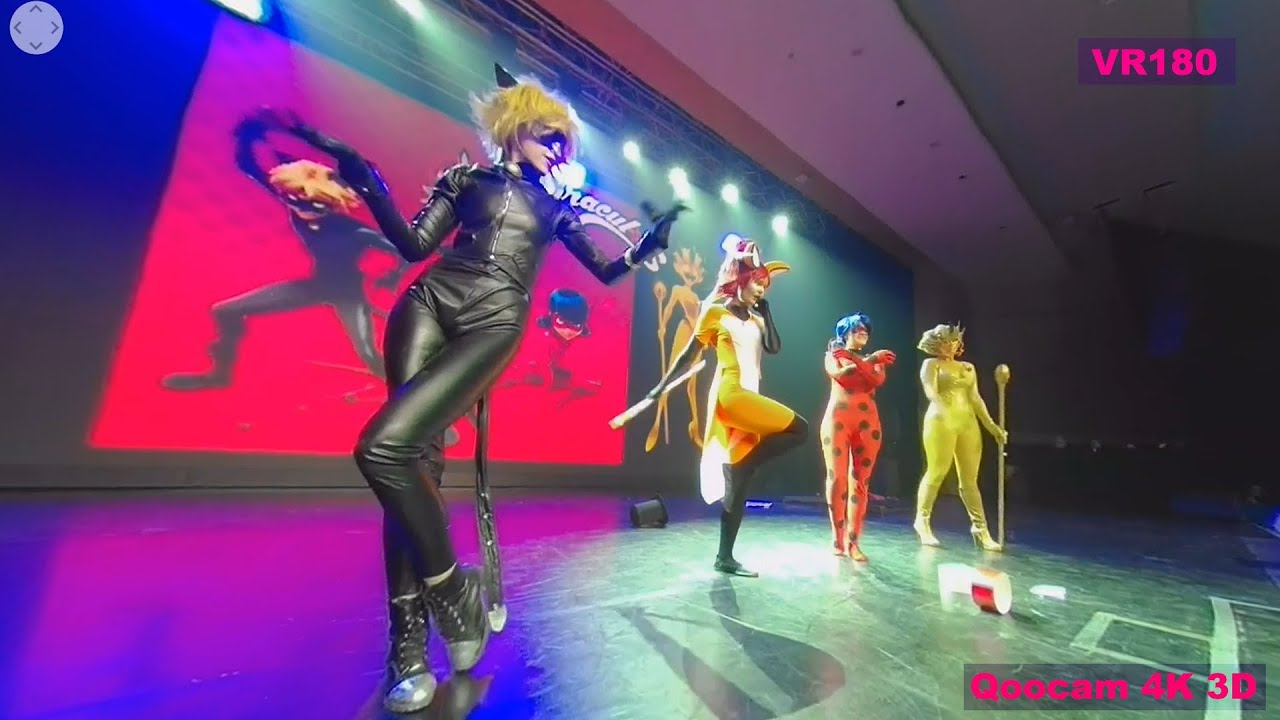 KD3D 20190503 130533 - team defile - LadyBug quartet (VR180)