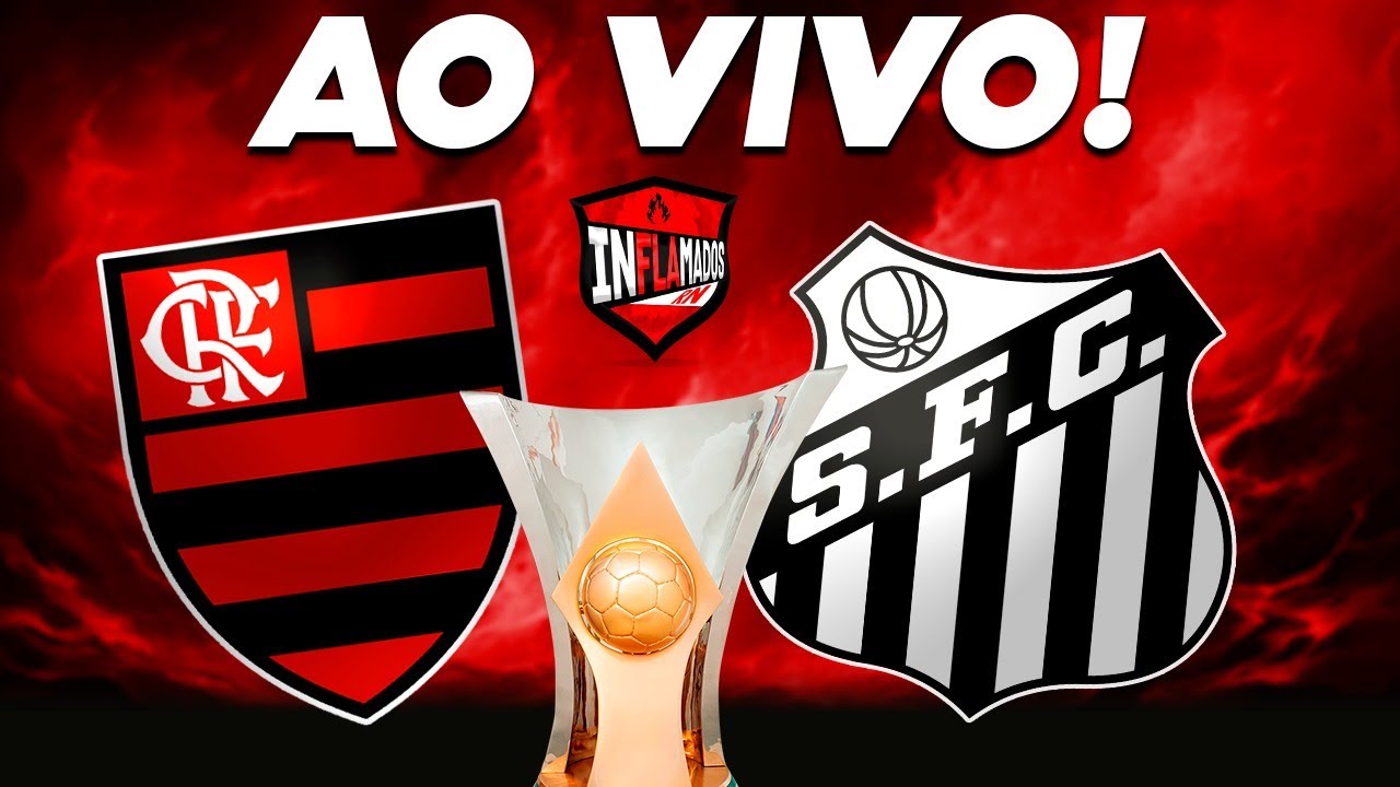 FLAMENGO X SANTOS TRANSMISSÃO AO VIVO DIRETO DO MANÉ GARRINCHA -  BRASILEIRÃO 2023 - RODADA 31 