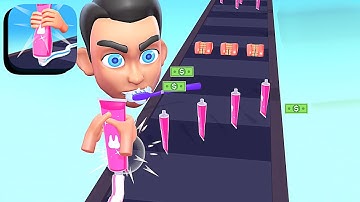 Toothpaste Run ​- All Levels Gameplay Android,ios (Levels 25-28)