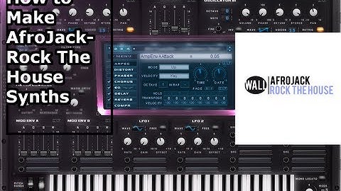 How to Make: Afrojack - Rock The House Saw Lead  ^_6 ( free Sylenth1 preset+midi)