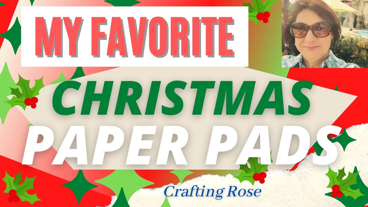 Brand New Recollections Christmas Paper Pad | Holiday Romance | Pastel Christmas