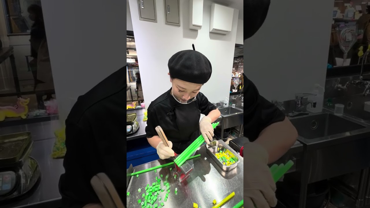 早切り🔥 #papabubble #shorts #candy