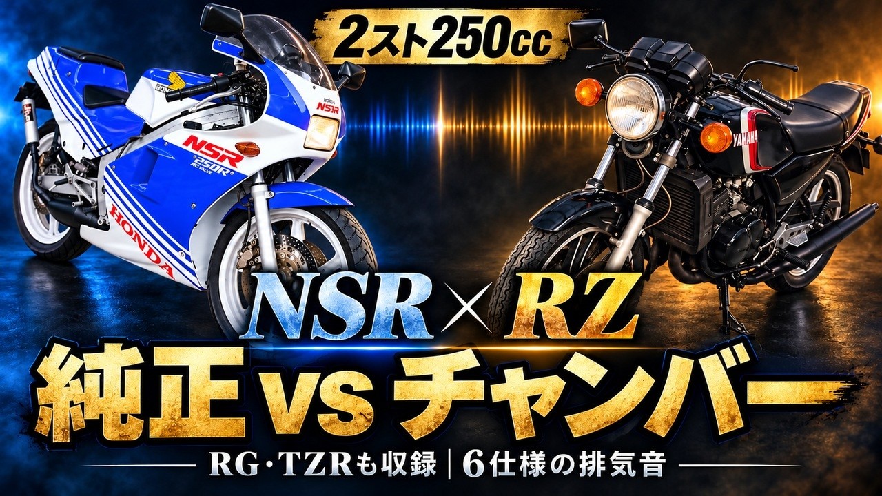 250cc 2-Strokes | NSR250R, RZ250, RG & TZR: Stock vs Expansion