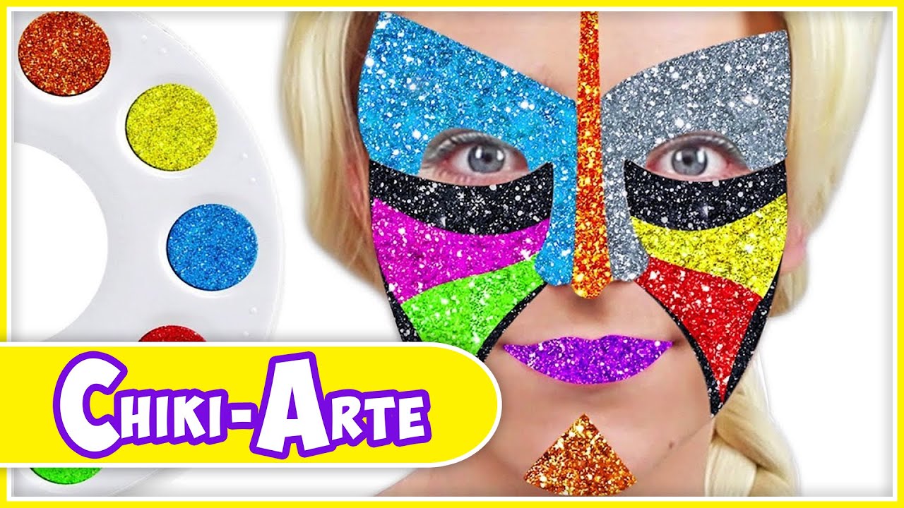 Chiki-Arte Aprende a Dibujar | Aprende dibujar con Maquillaje de Mariposa