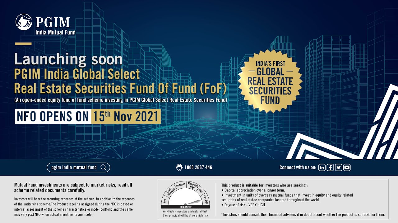 Invest in a new asset class| PGIM Global Select Real Estate Securities Fund of Fund