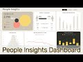 People Insights Dashboard in Power BI - HR & Workforce Analytics Template