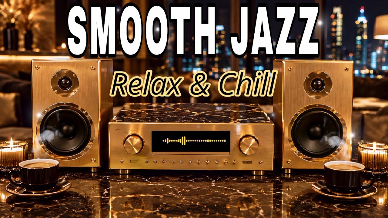 Smooth Jazz & Soul R&B Mix – Gentle Sounds for Stress Relief & Deep ...