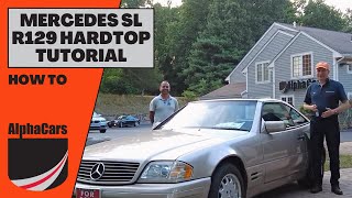 How-to Remove and Install the Hardtop on a R129 Mercedes-Benz SL