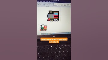 Steam Locomotive Symbol shortcut key in Ms Word #shorts #unicode #viralshort