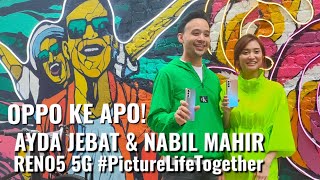 Ayda Jebat & Nabil Mahir Di OPPO RENO5 5G Asik Ketawa!