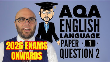 AQA English Language Paper 1 Question 2 (2026 Onwards)