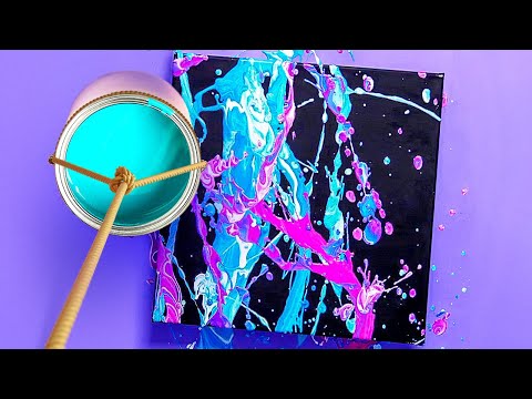 Vídeo: Técnicas Creativas De Pintura: Arte Abstracto