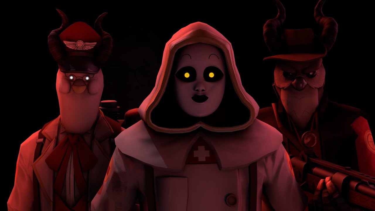 EVERY MONSTER FROM DON'T JOIN TEAM RED (TF2 horror) 