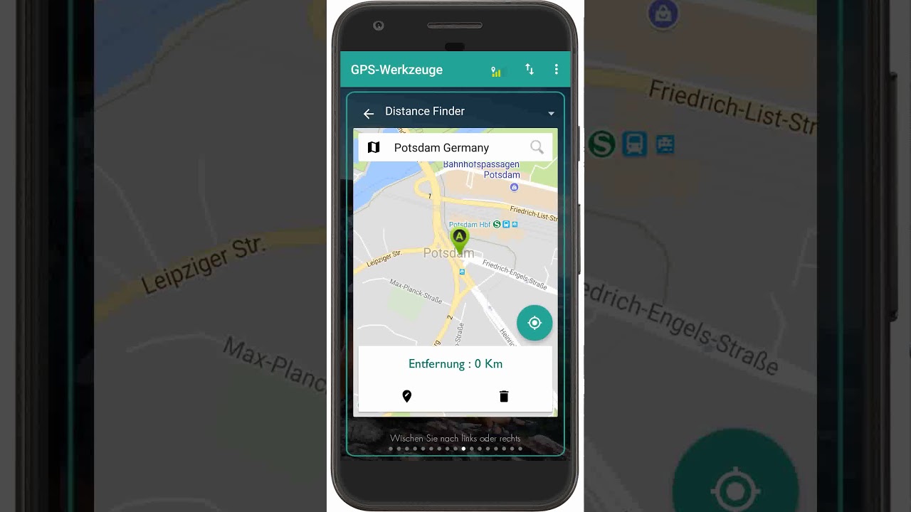 Iphone App Entfernungsmesser : Gps tools : entfernungsmesser distance finder youtube