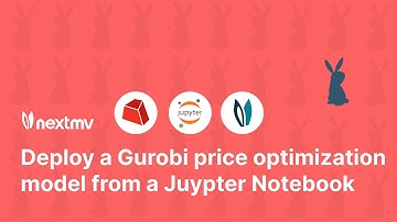 Deploy a Gurobi price optimization model from a Jupyter Notebook