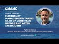 Supporting Lifeguard Mental Health: Critical Incident Response Strategies w/ Tyler Anderson | CMAHC