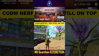 CODM NERFED MX GUARDIAN 😂 🔥 | BEST MX Guardian Gunsmith CODM BR