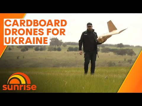 Australian company supplying Ukraine with cardboard drones to fight Russia