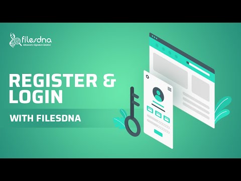 FilesDNA-Register and login - FREE e-Signature