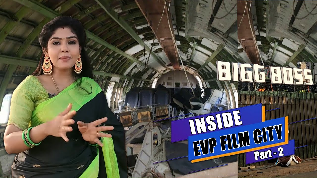 Exploring Aeroplane Inside EVP Part -2 | Inside EVP | Bigg Boss 5 Set | Hema's Diary