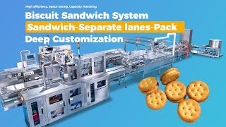 Automatic 2 Line 2+1 Biscuit Sandwich System