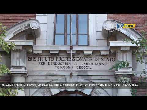 ALLARME BOMBA AL CECONI, MA ERA UNA BURLA: STUDENTI EVACUATI E POI TORNATI IN CLASSE  | 07/10/2024