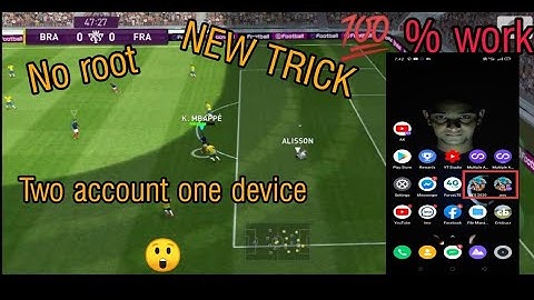 How to create a multiple pes account in one mobile phone