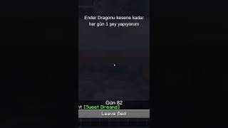 Gün 82 / İyi uykular #minecraftshorts #minecraftshorts #minecraft #daily #gaming
