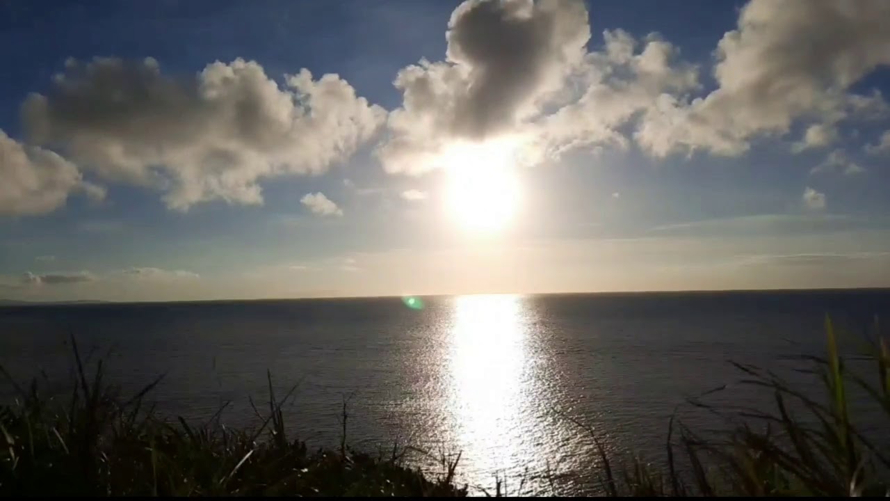 Menikmati sunset di jepang walaupun belum sempurna - YouTube