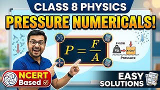 Numerical based on Pressure.#physicsforclass8#sciencevideo#tutorial