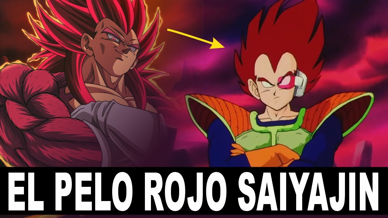 ¿Por qué el pelo de vegeta se volvió ROJO en la saga Saiyajin? - Dragon ...