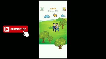 Tricky Brain Story: DOP Puzzle Level 57 Catch the thief
