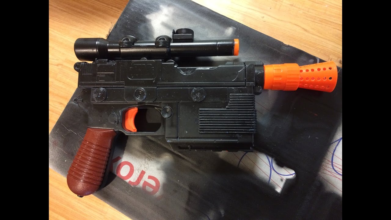 nerf han solo blaster mod