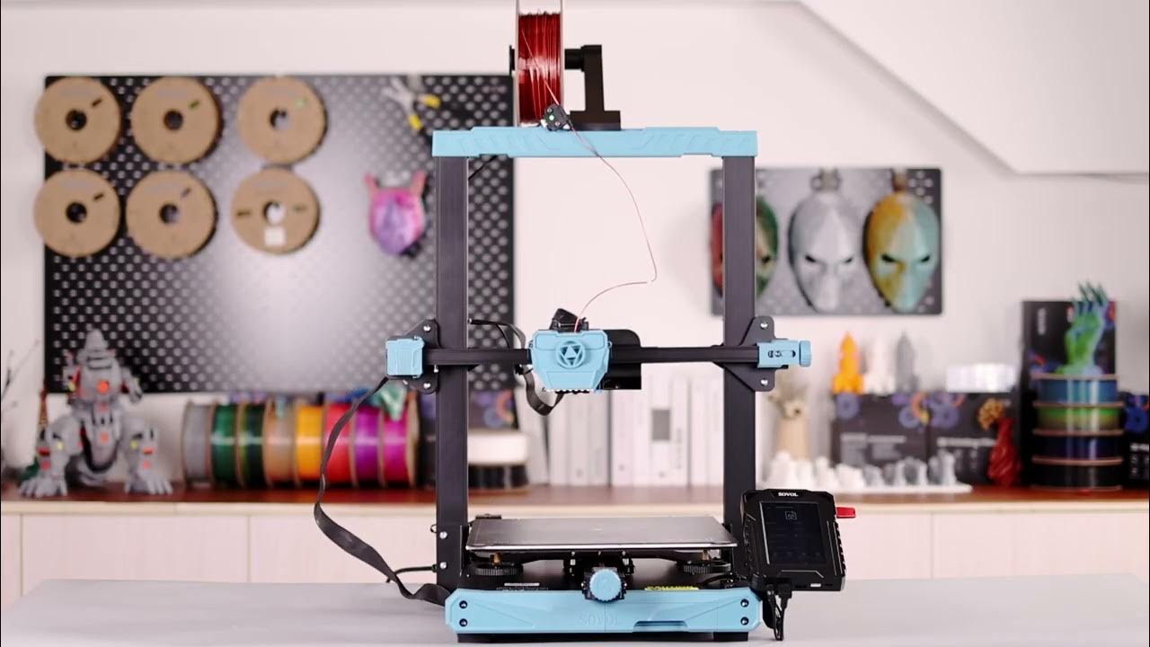 Sovol sv07 plus bigger klipper 3d printer product intro youtube