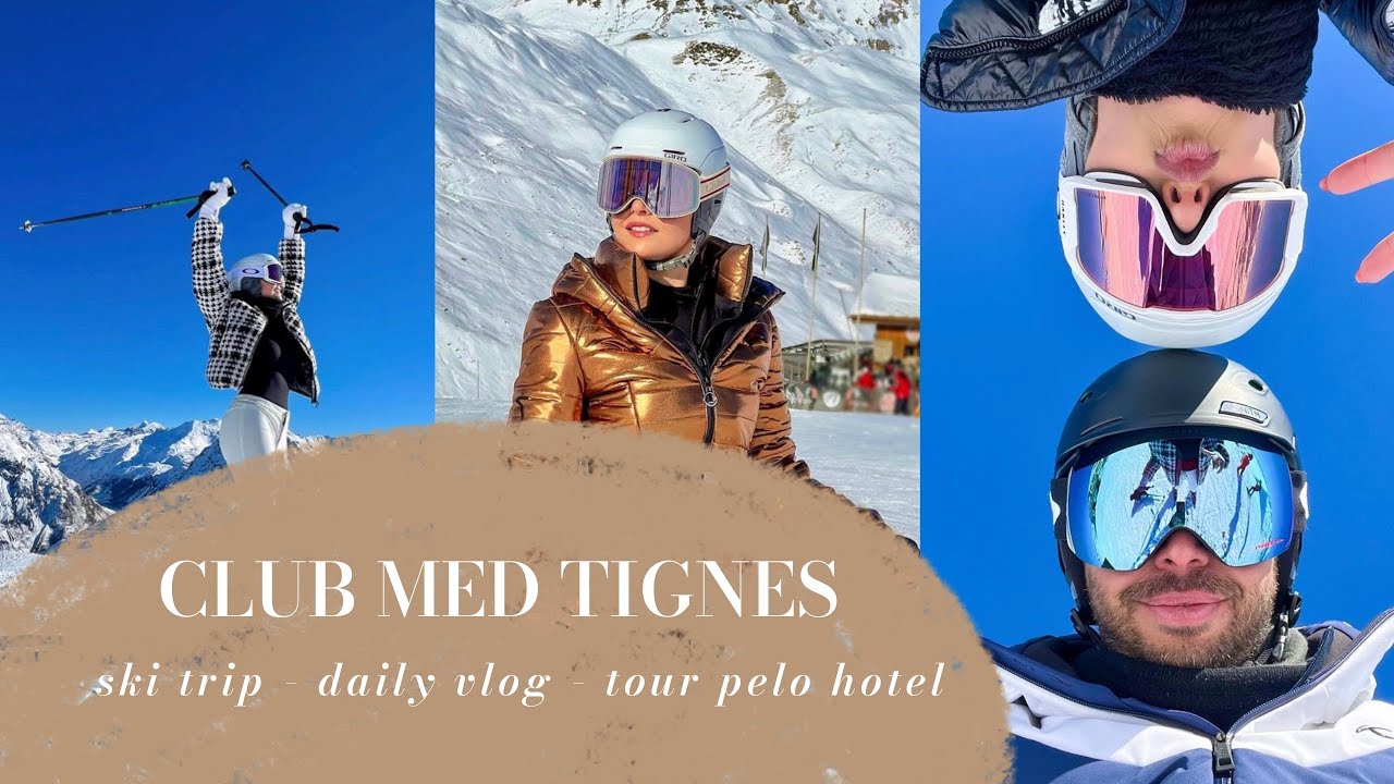 VLOG: Esquiando nos ALPES FRANCESES: o NOVO Club Med Tignes | Layla Monteiro