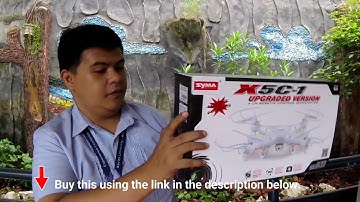Syma X5C-1 Unboxing Budget Friendly Quadcopter Drone with Camera in the Philippines