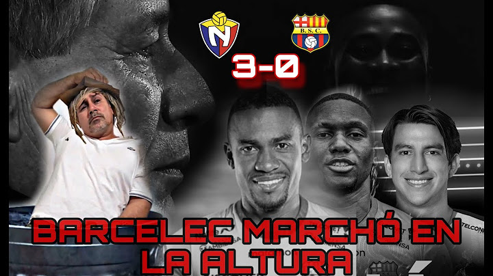 REACCION EL NACIONAL VS BARCELONA 2024