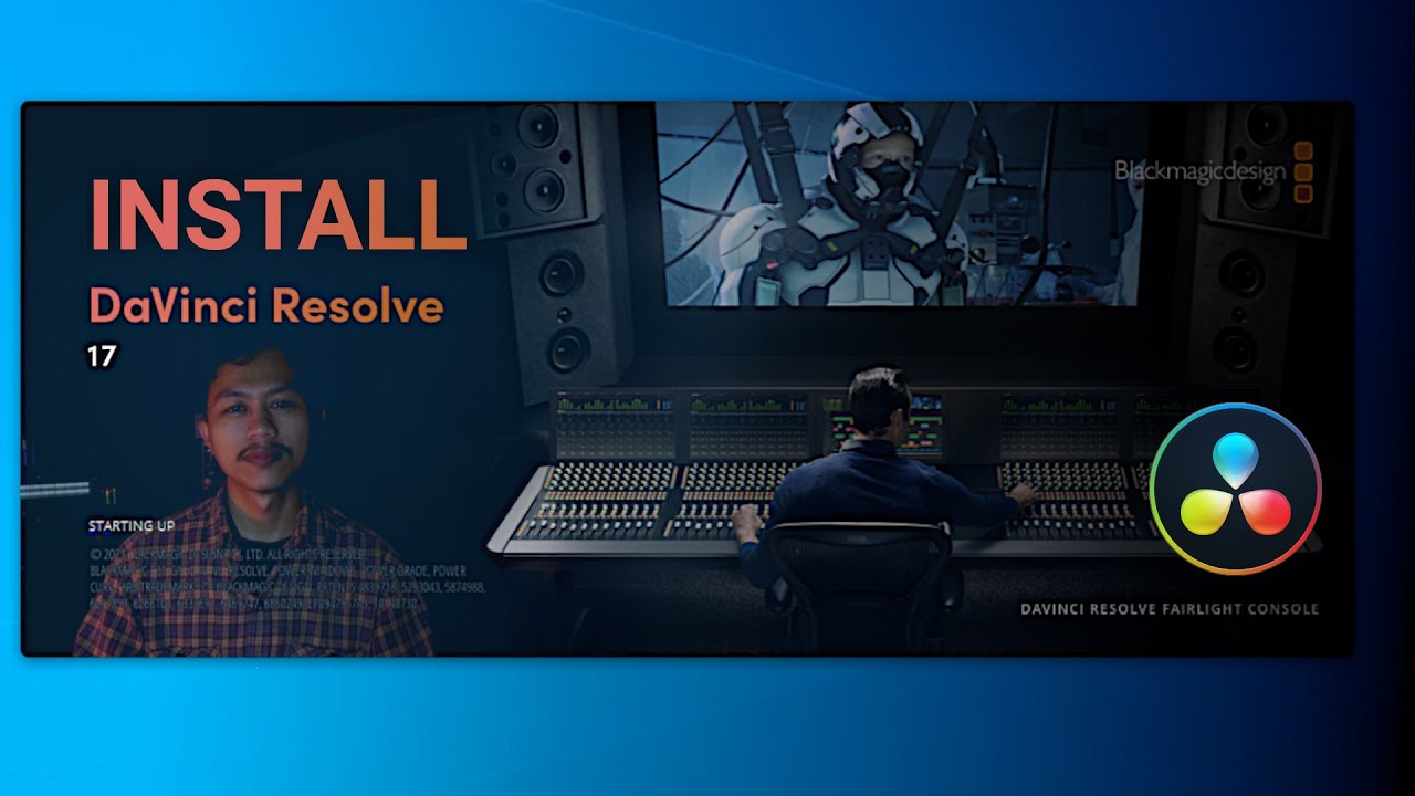 Cara Install Davinci Resolve Versi 17 Free - YouTube