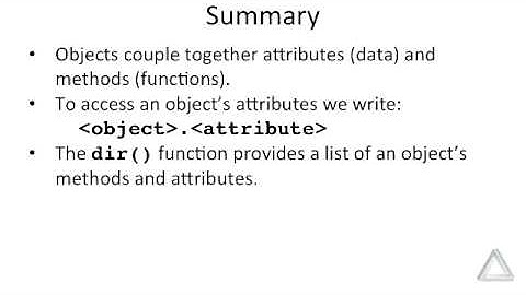 Unit 07 Video 8: Unit 07 Summary