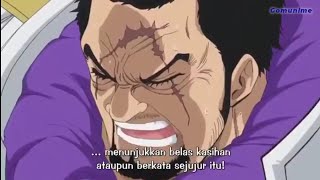Saat Fujitora kesal dengan Luffy