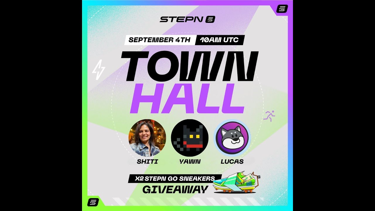 🚀 2025年9月 STEPNタウンホール 🎙️  9月4日 【LIVE・自動翻訳】ここ最近取り組んできたことをすべてお伝えします：STEPN & STEPN GOの新情報・STEPNEMBER 4