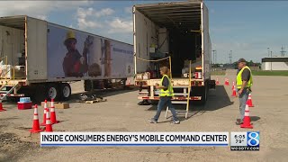A look inside Consumers Energy’s Mobile Command Center