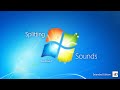 I Split The Windows 7 Vista Sounds Extended Edition 