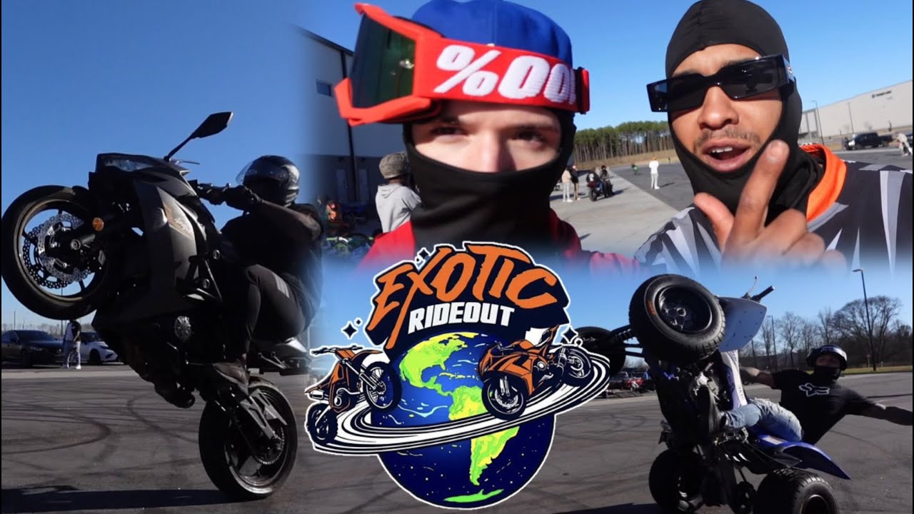 BIKE RIDE OUT FT : EXOTIC_RIDEOUTS ! VLOG # 1 - YouTube