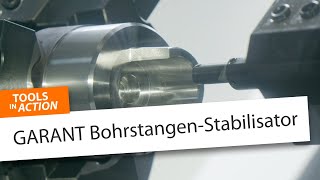 GARANT Bohrstangen-Stabilisator in Aktion