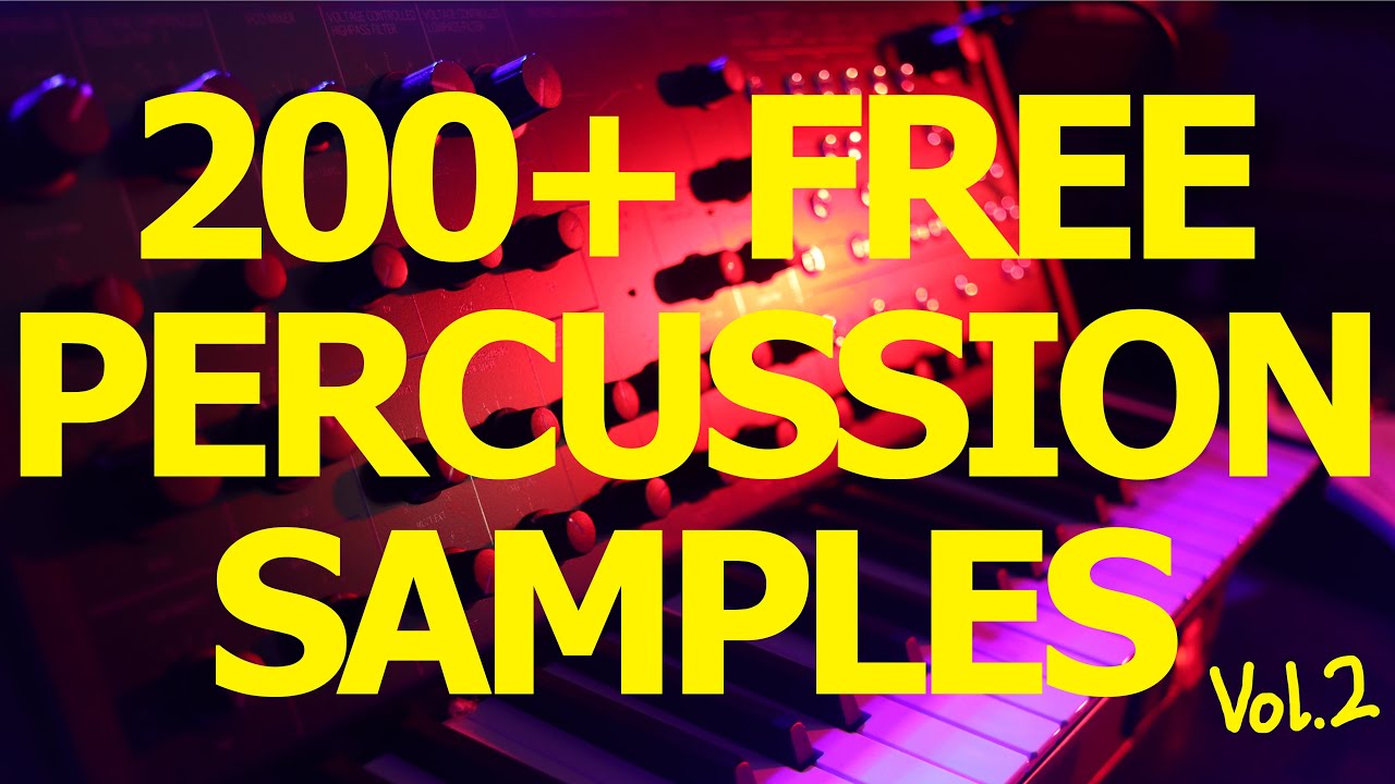 FREE ANALOG PERCUSSION SAMPLE PACK vol.2 YouTube