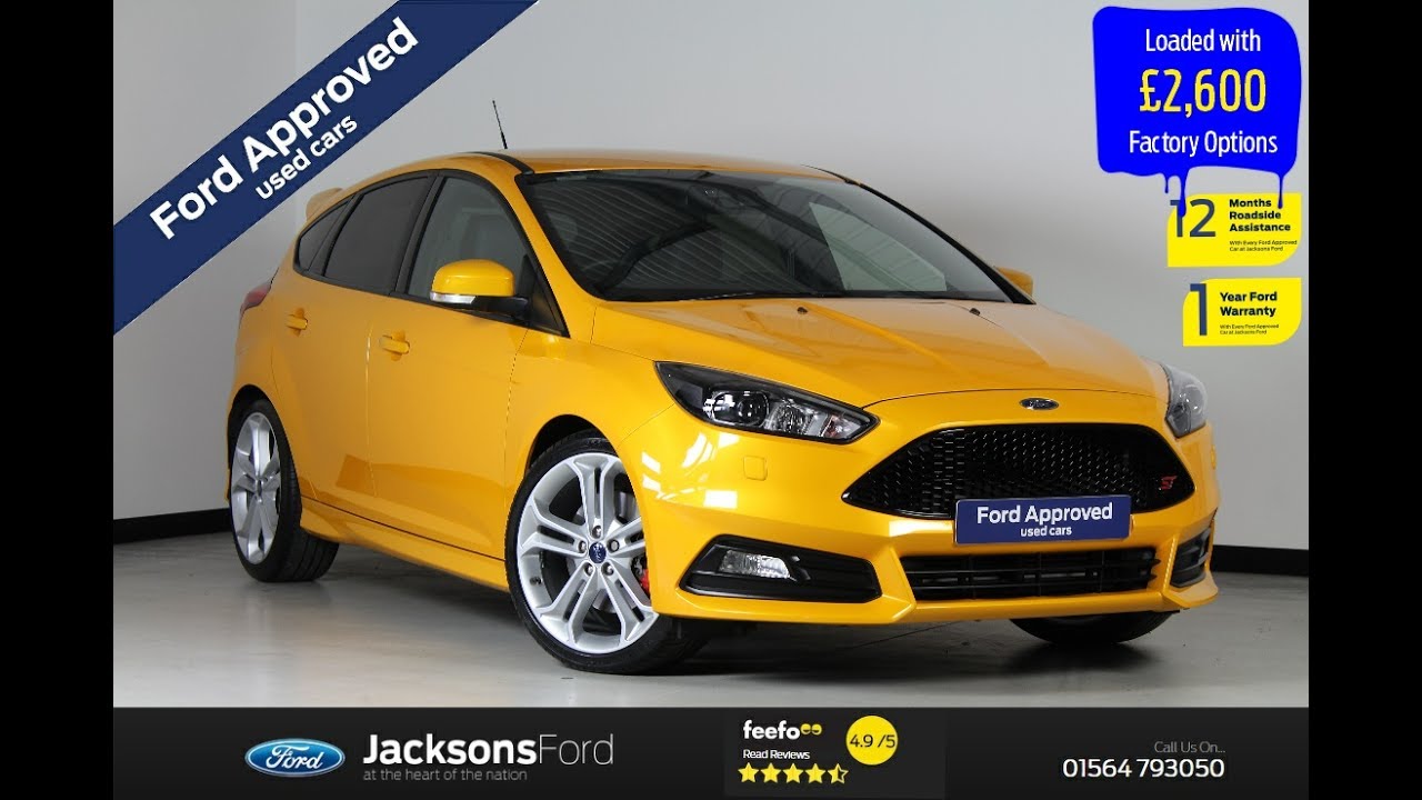 Ford Focus 2 0 T St 3 5dr Start Stop Huge Spec 15 65 Reg Hatchback Youtube