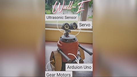 Arduino Based Obsticle Avoiding Robot || Science Project || WALL-E